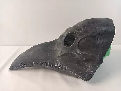 Plague Doctor Mask Steampunk Long Bird Beak Latex Halloween Costume • $10.96