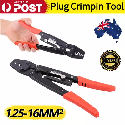 1.25-16mm² Wire Crimper Cable Plier Terminal Anderson Plug Lug Crimping Tool AU • $19.85