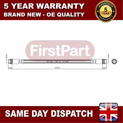 Fits Renault Kangoo 1997- Modus 2004- Firstpart Rear Outer Brake Hose • $16.75