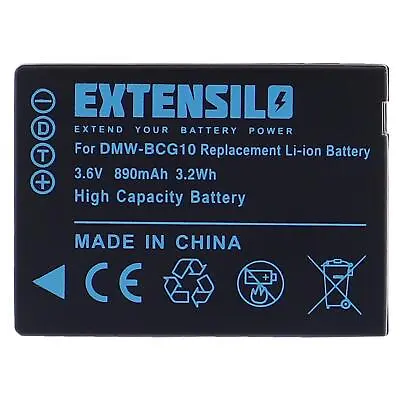 Battery For Panasonic Lumix DMC-TZ6 DMC-TZ36 DMC-TZ31 DMC-TZ30 DMC-TZ25 890mAh • £14.19