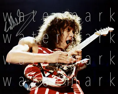 Eddie Van Halen Signed 8 X10  Print Photo Poster Pic Autograph RP • $16.99