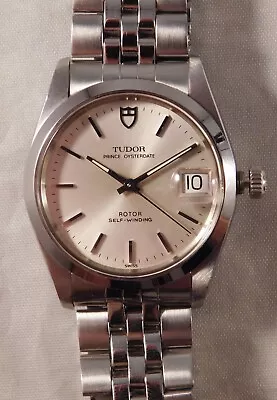 Rolex Tudor Prince Oysterdate 74000N Vintage 1960 Automatic Mens Watch....34mm • $2850.90