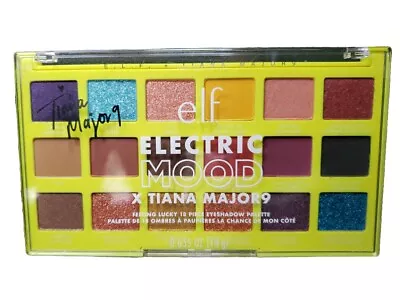 E.l.f. Electric Mood X Tiana Major9 Feeling Lucky 18 Piece Eyeshadow Palette • $10.50