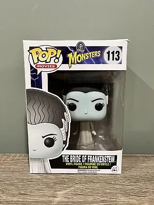 Funko Pop! Movies Universal Monsters The Bride Of Frankenstein #113 • $20