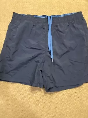 Men's Merona Blue Board Shorts Swimsuit Large L • $7.80