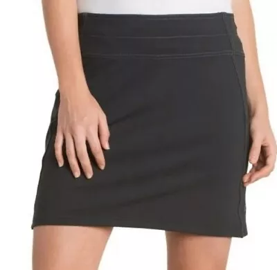 Kuhl Sculpt Hiking Skirt Skort Black Attached Shorts Size XS Outdoor Casual  • $21.77