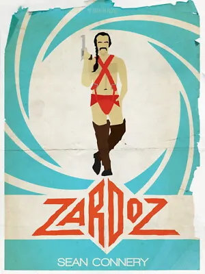 V1082 Zardoz Movie 1974 Sean Connery Vintage Art Decor WALL POSTER PRINT • $24.95