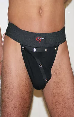 Go Softwear Jock Strap With C-Ring + Press Studs Cod Piece • £10