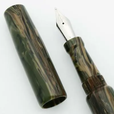 Ranga Abhimanyu Acrylic Fountain Pen - Magnolia JoWo #6 Nibs C/C (New) • $74.95