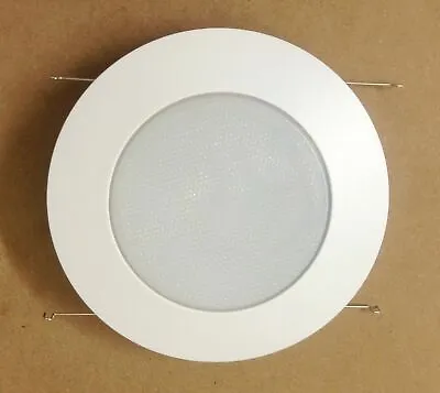 6  Inch Recessed Can Light Shower Trim Frosted Glass Albalite Lens White • $6.45