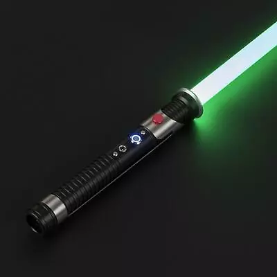 Star Wars Qui-gon Jinn Lightsaber Replica Force Fx Dueling Rechargeable Metal • $117.97