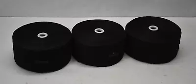 Lot Of 4 Hook & Loop Rolls Loop Side Only Black Strapping Grip 4  Wide • $34.99