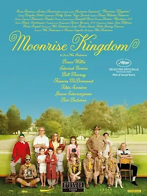 $19.95 • Buy Moonrise Kingdom (2012) Bruce Willis Edward Norton Bill Murray Jake Ryan POSTER