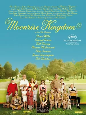 Moonrise Kingdom (2012) Bruce Willis Edward Norton Bill Murray Jake Ryan POSTER • $24.95