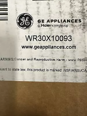 GE WR30X10093 Refrigerator Ice Maker Kit - White • $84.99
