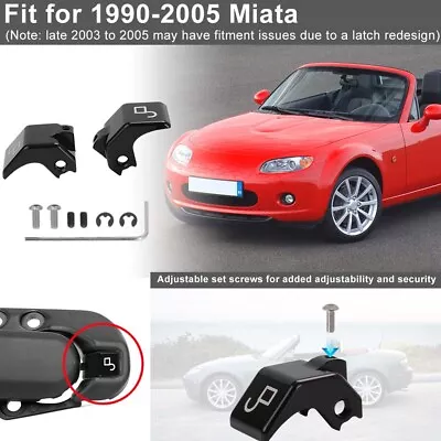 Billet Aluminum For Mazda Miata Convertible Top Latch Rebuild Kit 1990-2005 2004 • $22.99
