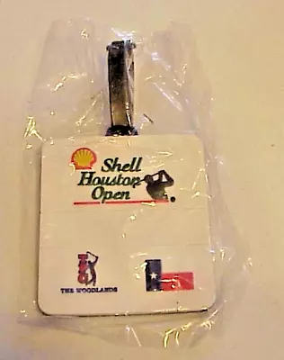 Vintage Tpc The Woodlands  Shell Houston Tx Open Golf Bag Tag Brand New Sealed • $12.99