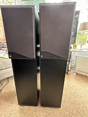 KEF Coda 9 Floor Standing Speakers Black 125w • £85