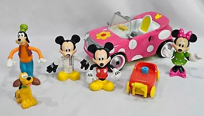 Mickey Mouse Clubhouse Jammin Jamstand  Figures And Car Set • $16