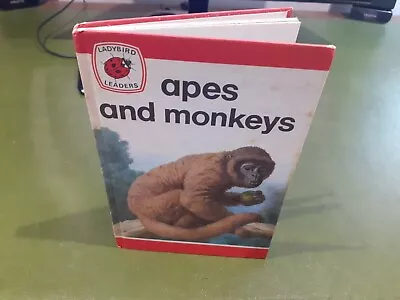 Ladybird Book: Apes And Monkeys Leaders 737 First Edition 1975 - 18p NET - GC • £2.99