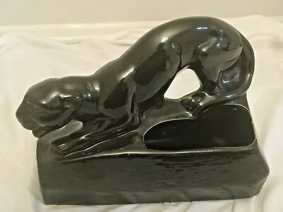 Vintage Black Panther Tv Lamp Planter • $49.95