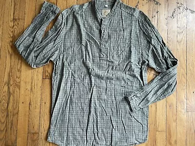 Wah Maker Arizona Shirt Mens L Gray Checkered Button Down Western  • $15