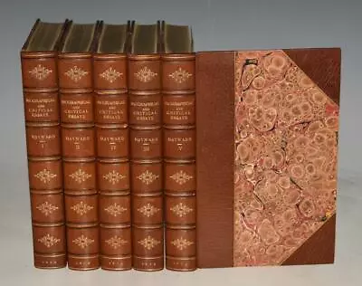 Hayward Biographical And Critical Essays 5 Vols Fine Binding Zaehnsdorf 1858 1st • $474.76