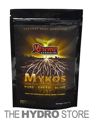 Xtreme Gardening Mykos Pure Mycorrhizal 100G / 1 / 2 / 20/ 50 LBS -Mycos Extreme • $22.99