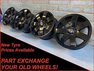 Genuine 20  Range Rover 7 Spoke Black Alloy Wheels To Fit VW Transporter T5 T6 • $1067.45