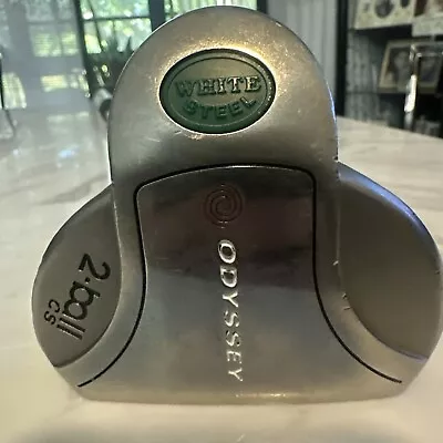 Odyssey White Hot 2 Ball CS Putter Steel Shaft Right Handed 34  • $45