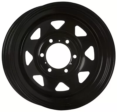 Extreme 4x4 Steel Wheel 16x7  6/139.7 10P Black 106.1cb Fit Ford PK Ranger Hilux • $100.40