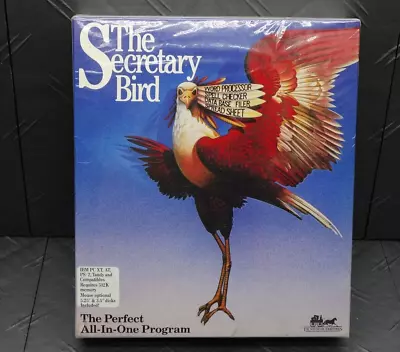 The Secretary Bird All In One Software System For IBM XT AT Tandy 5.25 & 3.5 • £595.74