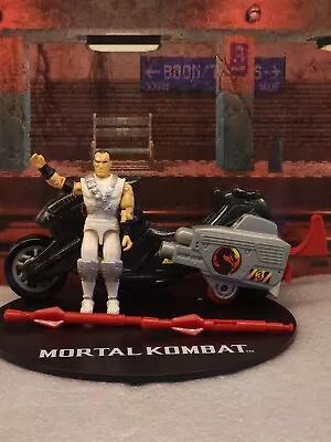Hasbro Mortal Kombat Kano 1991 And Kombat Cycle Set 3.75  Action Figure Vintage • $69.99