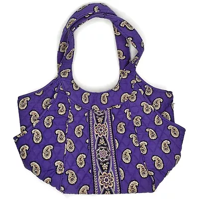 Vera Bradley Tote ~ Simply Violet Excellent Condition • $19.99