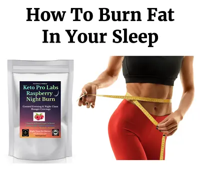 Burn Fat Fast Night-Time Burner Pill Diet Weight Loss Strongest Slimming Tablet • £24.95