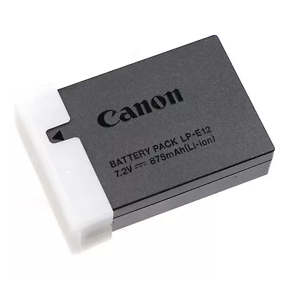 Genuine Original Canon LP-E12 Battery For EOS M M2 M10 M50 M100 100D LC-E12 • £14.34