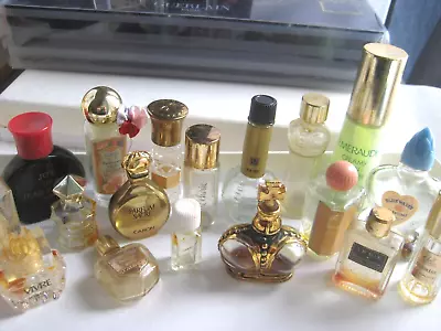 🎁empty Lot Vintage Perfume Micro Mini Parfum Tweed Evyan Patou Memoire Cherie • $25