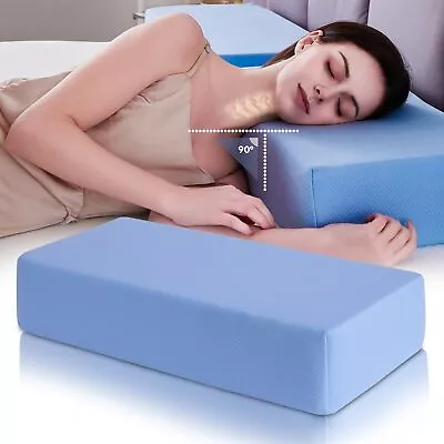 Cube Memory Foam Pillow For Side Sleepers (24 X12 X4  Medium Support) Thick ... • $41.84