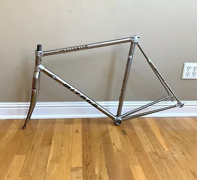 Miyata Team Titanium Frame Aluminum APA Bonded Road Bike 56cm 700c Frame -USED • $890