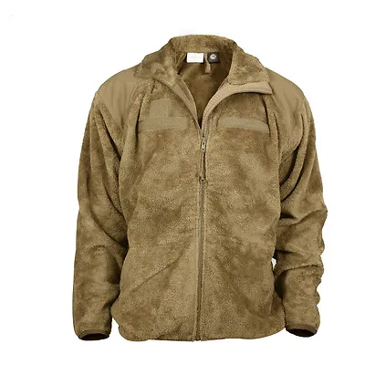 Military Style Polar Fleece Jacket ECWCS Gen III Liner Army Navy Coyote Brown • $53.99