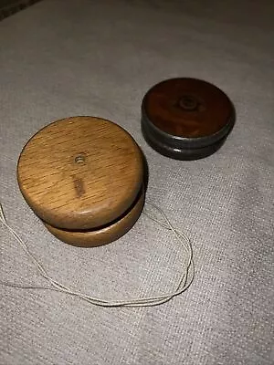 Set Of Two Vintage Wooden Yo-yo’s • $15.75