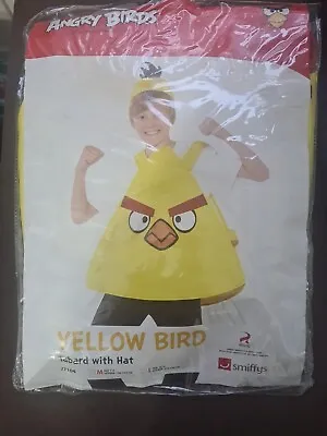 £8.50 • Buy Fancy Dress Costume   Kids Angry Birds Yellow Bird   ( L ) By Smiffys New 