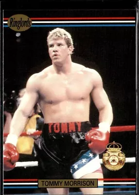 1991 Players International RINGLORDS Boxing #9 Tommy Morrison • $1.99