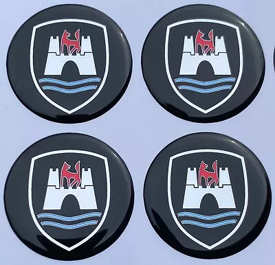 Wolfsburg Volkswagen VW Beetle Bug Bus Karmann Ghia Wheel Hubcap Emblems Decals • $24.99