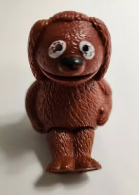 The Muppets Rowlf The Dog 3.5  Tall Toy Plastic Figure 1978 Jim Henson • $4.99