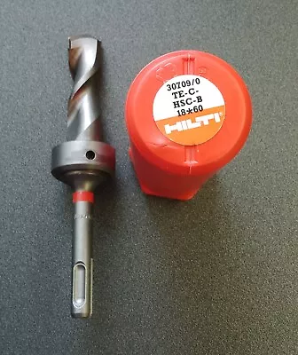 £12 • Buy HILTI TE-C-HSC-B STOP 18 X 60mm SDS PLUS DRILL BIT
