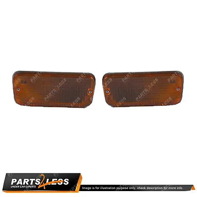 Right & Left Bumper Bar Blinker For Toyota Corolla KE70 AE71 10/1981-08/1985 • $54.95