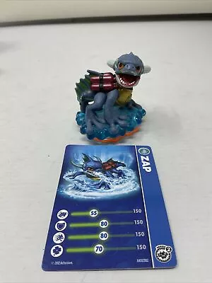 Activision Skylanders Giants Zap Dragon Water Character W/ Card • $2.99