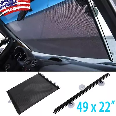 Car Retractable Front Windshield Sun Shade Visor SUV Window Folding Block Cover  • $10.35