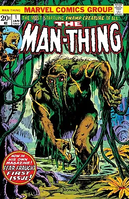 MAN-THING COMPLETE COMICBOOKS SD Card Or Disc • $75